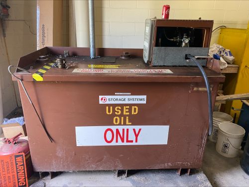 285 Gallon Used Oil Tank with Pump